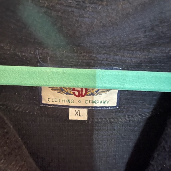 Rainforest Cafe Half Zip - Navy Blue - Picture 5 of 10